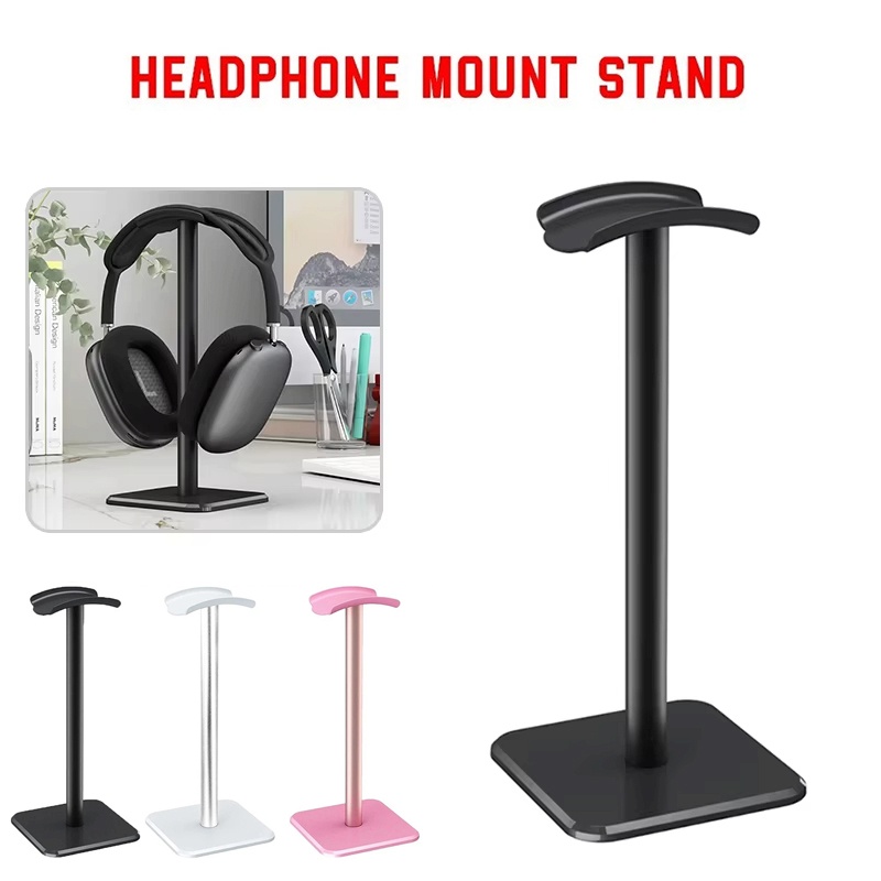 Gaming Accessories Stand - ユニバーサル多機能ヘッドフォンスタンドプラスチックポータブルヘッドセットホルダーゲーム用イヤホンデスクトップヘッドヘッドフォンブラケット