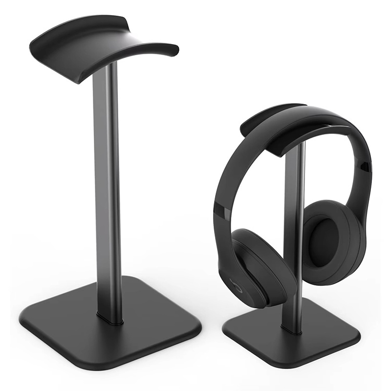 Gaming Accessories Stand - 1個入り ユニバーサルプラスチック製ヘッドホンホルダー ゲーミングヘッドセットスタンド デスクトップオーガナイザー ヘッドセットディスプレイラック イヤホンハンガーブラケット