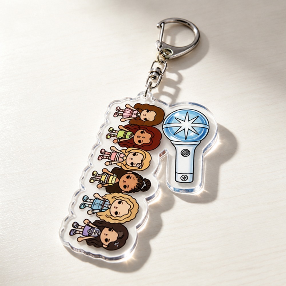 Gaming Accessories Cute - K-POP カットアイキーホルダー アクセサリー バッグチャーム キュート MANON