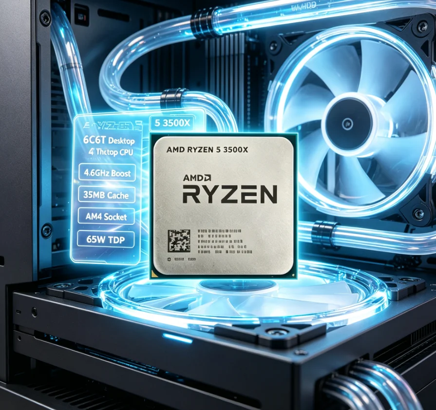 Gaming Accessories Stand - AMD Ryzen 5 3500X AM4 デスクトップCPU