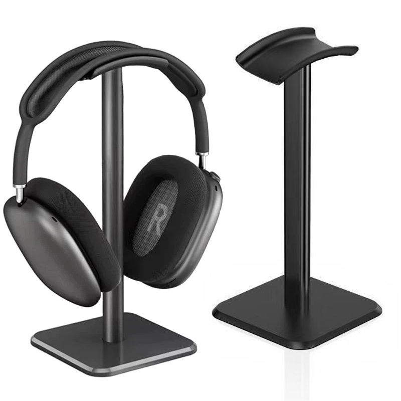 Gaming Accessories Stand - 1 個ユニバーサルヘッドヘッドフォンホルダープラスチックヘッドセットスタンドデスクトップラックオーガナイザーポータブルイヤホンブラケットゲーム用イヤホン