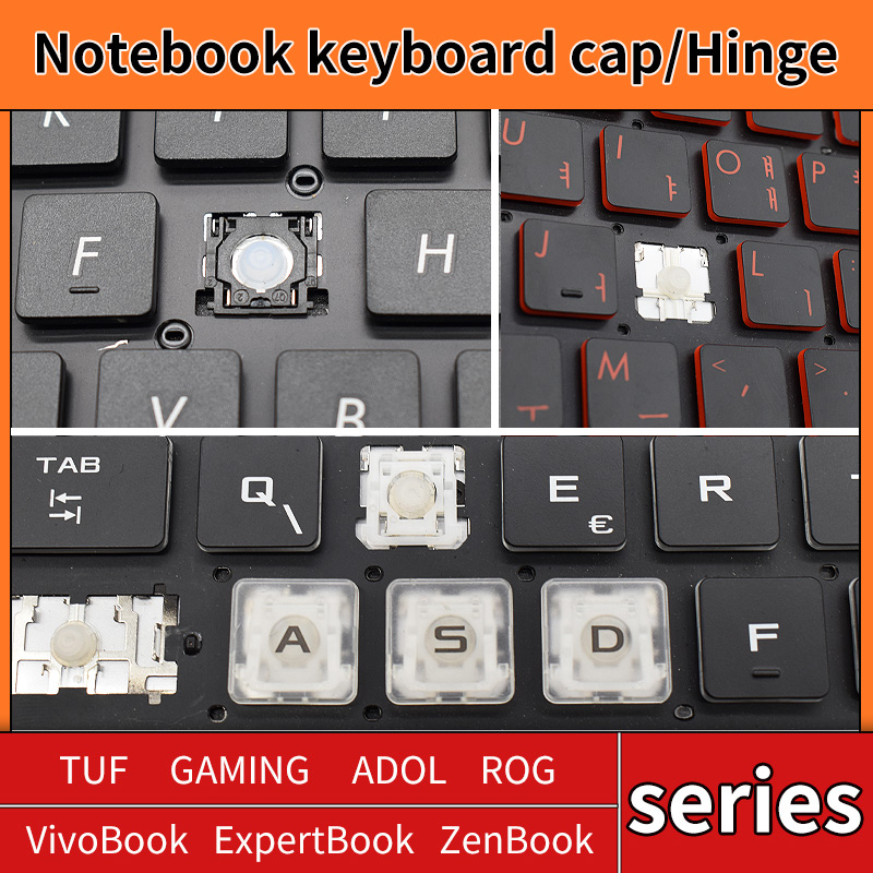 Gaming Accessories Uk - 交換用キーキャップキーキャップゴムシザークリップヒンジ ASUS TUF GAMING VivoBook ADOL