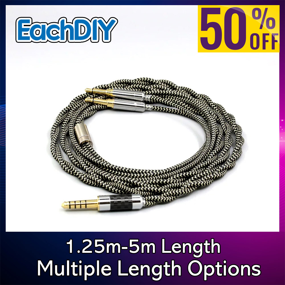 Cable Sleeve Braided - 2コア2.8ミリメートルリッツofcイヤホンシールド編組スリーブケーブルonkyo SN-1 jvc HA-SW01 HA-SW02マッキントッシュlabs MHP1000