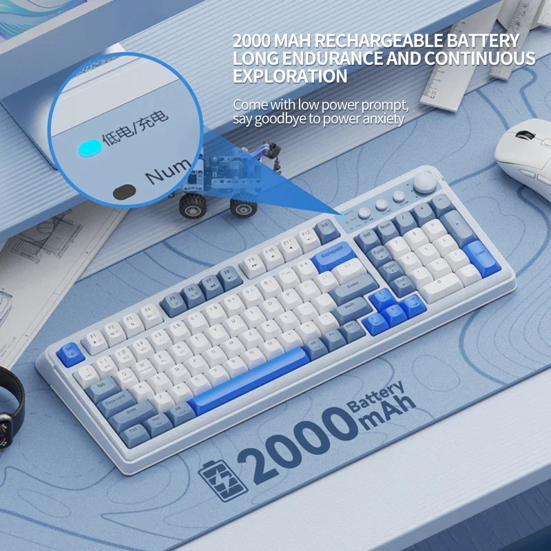 LINGBAO LB-K01 メンブレンキーボード 99 キ - Gaming Accessories Uk のレビューと価格