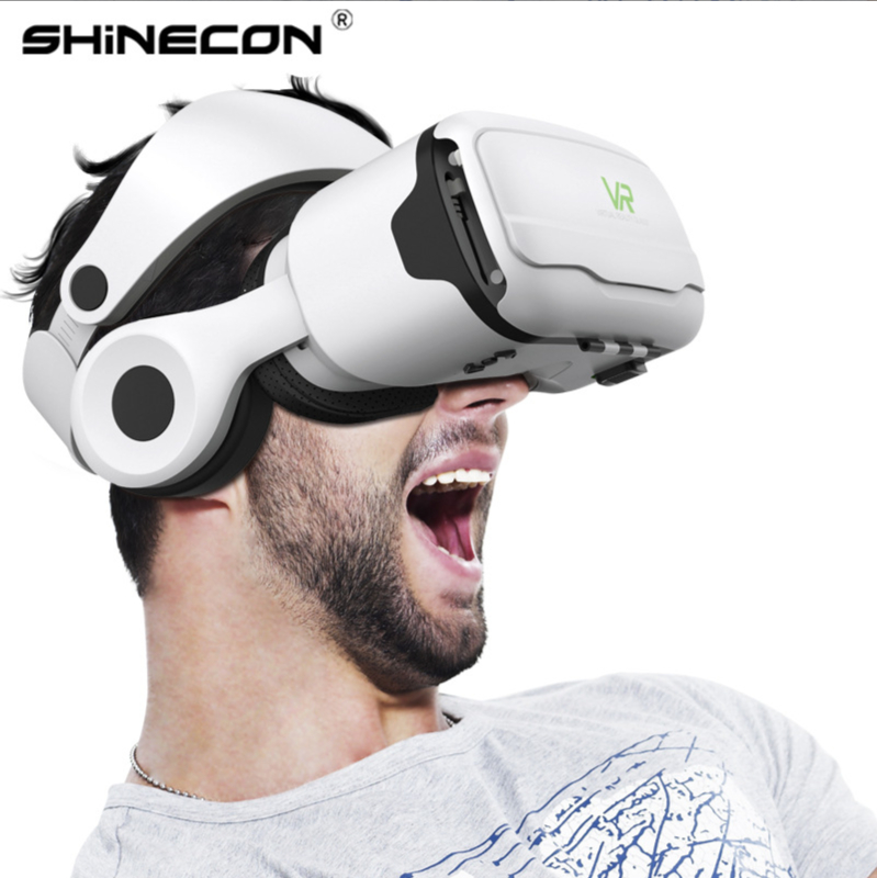VR メガネ仮想現実 3D ヘッドセットヘルメット Andr - Gaming Accessories Iphone のレビューと価格