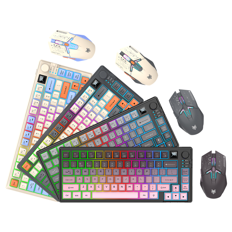 デュアルモード（2.4G+Bluetooth）キーボードとマ - Gaming Accessories Uk のレビューと価格