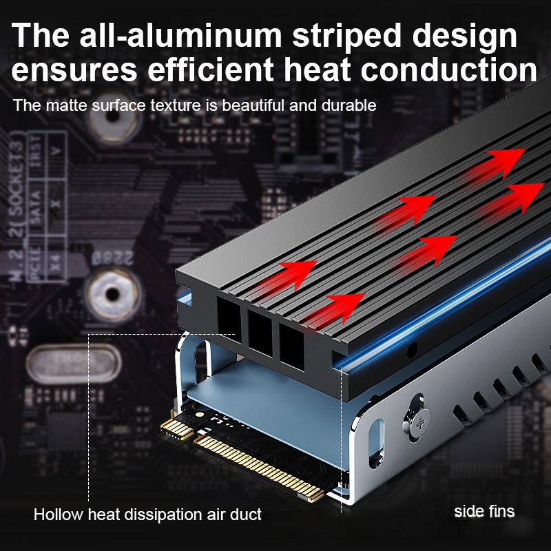 M.2 SSD ヒートシンク M2 2280 ソリッドステー - M2 Heatsink Cooler のレビューと価格