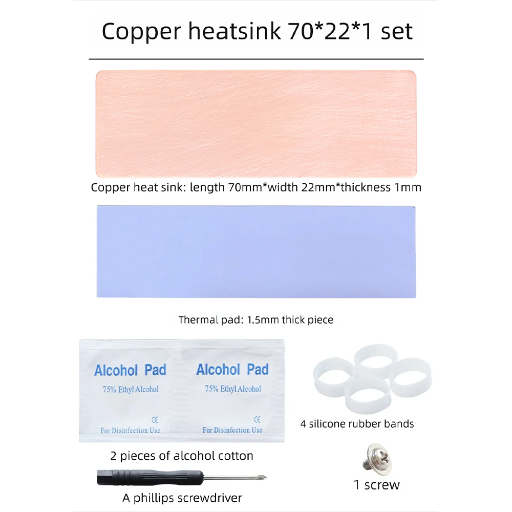 M.2 SSD ヒートシンク NVMe NGFF 用 純銅ヒ - M2 Heatsink Cooler のレビューと価格