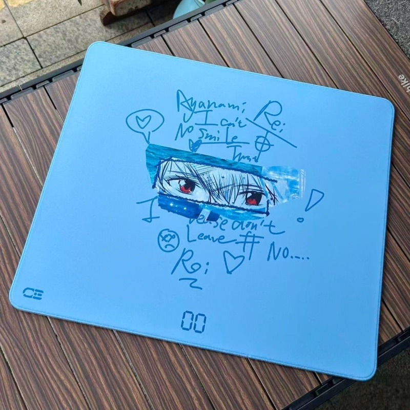 エヴァンゲリオン綾波レイマウスパッドアニメ印刷アンチスリップ - Gaming Accessories To Gift のレビューと価格