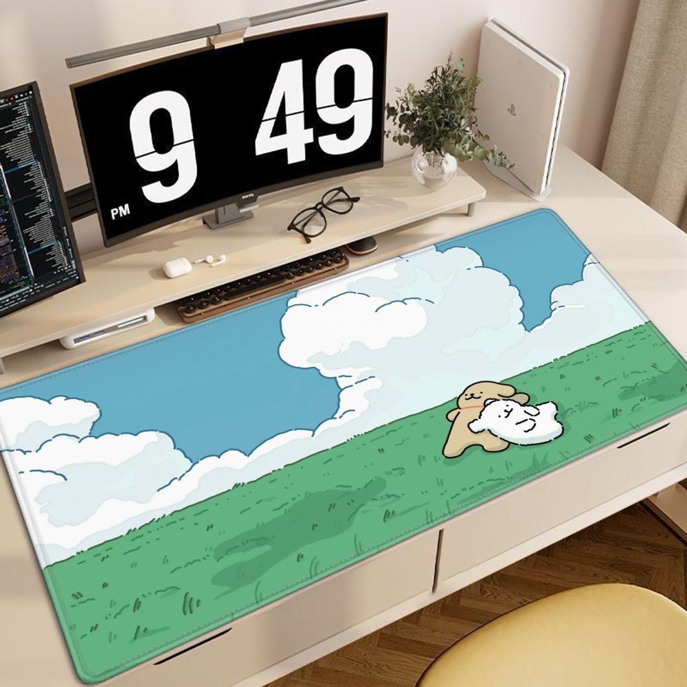 韓国マルチーズ子犬かわいい犬マウスパッドコンピュータラップト - Gaming Accessories Korea のレビューと価格