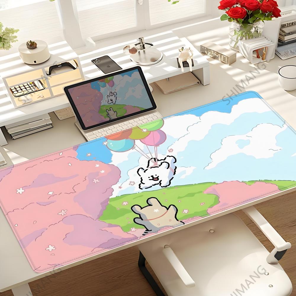 韓国マルチーズ子犬かわいい犬マウスパッドコンピュータラップト - Gaming Accessories Korea のレビューと価格