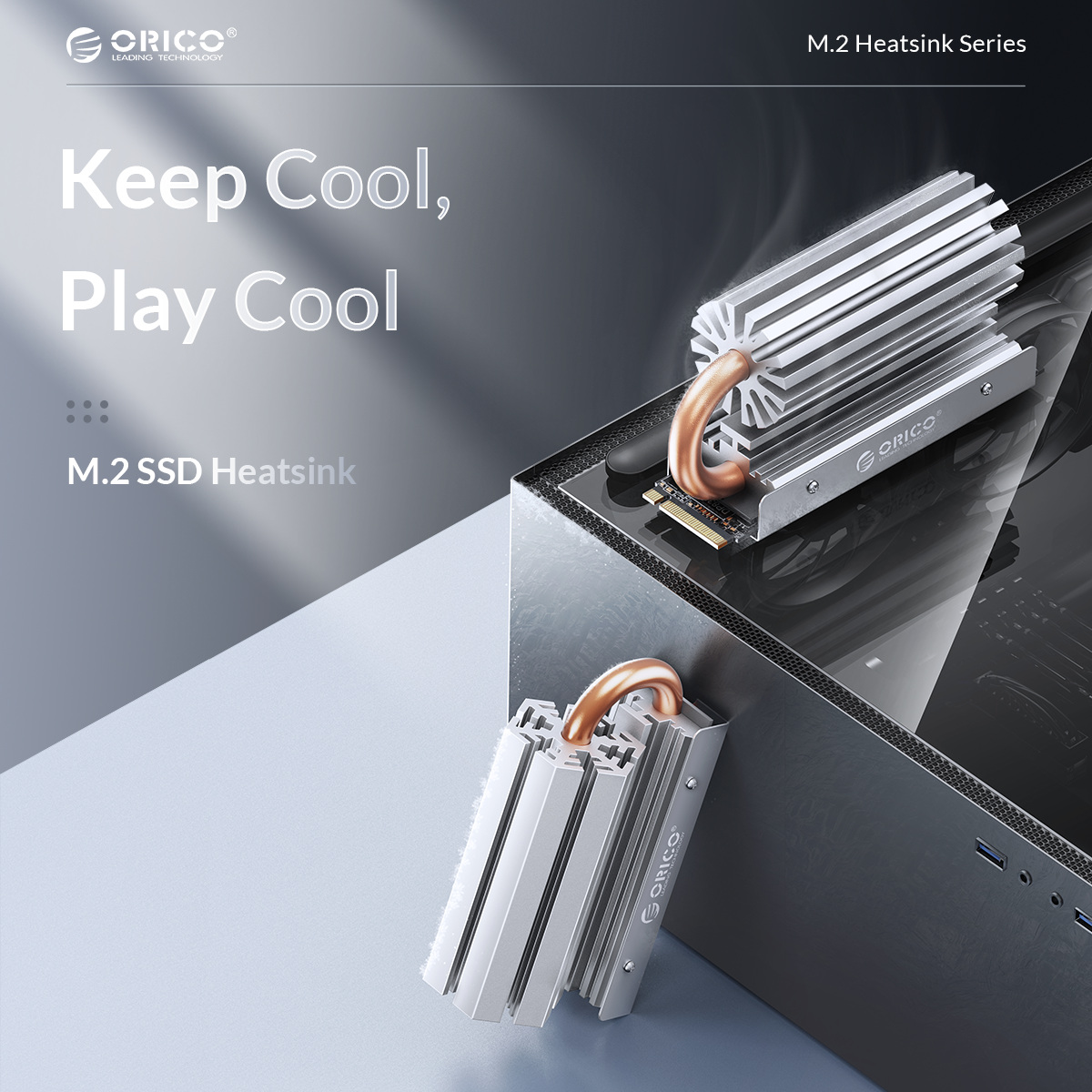 ORICO アルミニウム ヒートシンク クーラー M.2 N - M2 Heatsink Cooler のレビューと価格