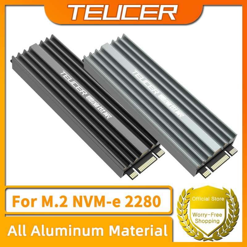 TEUCER M2 SSD ヒートシンク NVME 2280 - M2 Heatsink Cooler のレビューと価格