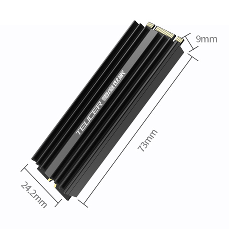 TEUCER M2 SSD ヒートシンク NVME 2280 - M2 Heatsink Cooler のレビューと価格