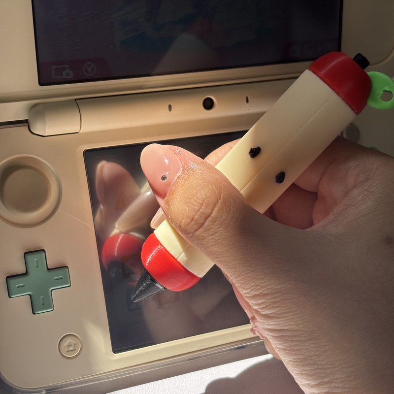 スタイラスペンかわいいリンゴの形の 3D プリント細い先端チ - Gaming Accessories Cute のレビューと価格