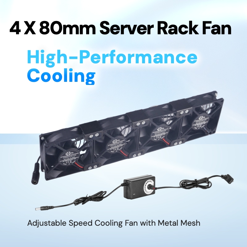 スピードコントローラー付き80mm x 25mm高速冷却ファ - Fan Hub Rgb Controller のレビューと価格