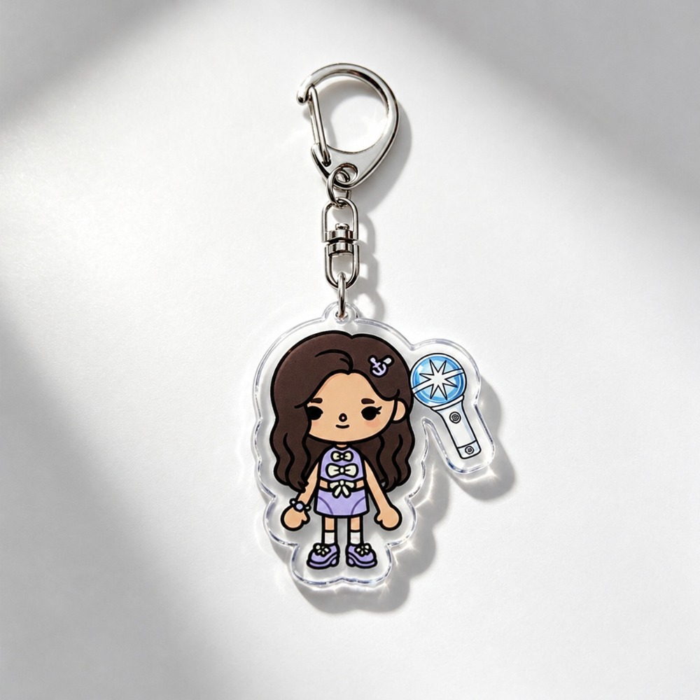 K-POP カットアイキーホルダー アクセサリー バッグチャ - Gaming Accessories Cute のレビューと価格