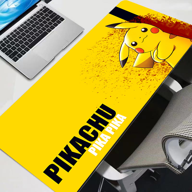 マウスパッド大 P-ピカチュウゴム PC コンピュータゲーム - Gaming Accessories Stand のレビューと価格