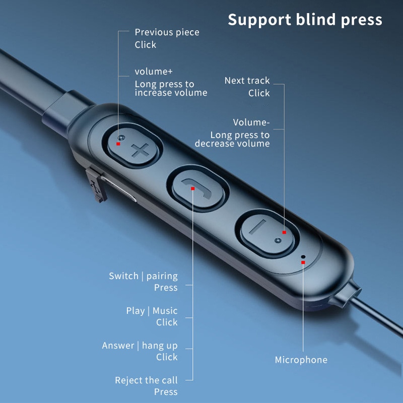 スポーツフィットネスオーディオアクセサリー首掛け式Bluet - Gaming Accessories Iphone のレビューと価格