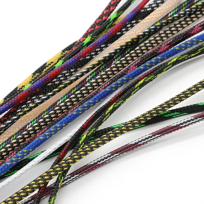 1/2/5/10/20/30/50 メートル 6 ミリメート - Cable Sleeve Braided のレビューと価格
