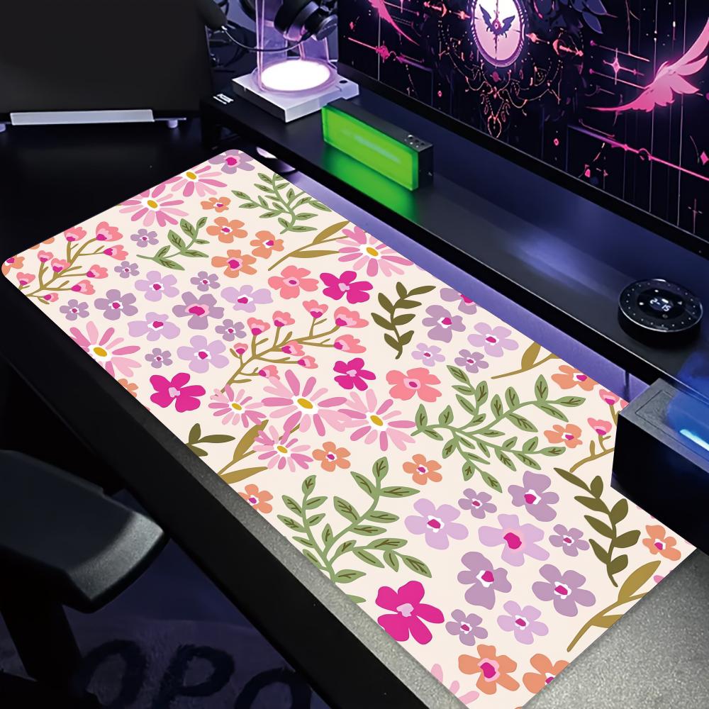 ヴィンテージ花柄大型マウスパッドデスクマット滑り止めゲーミン - Vintage Gaming Accessories のレビューと価格