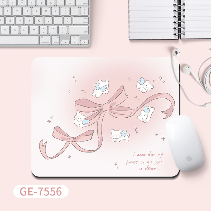 韓国風ピンクゴム製デスクトップマウスパッド、滑り止め、耐久性 - Gaming Accessories Korea のレビューと価格