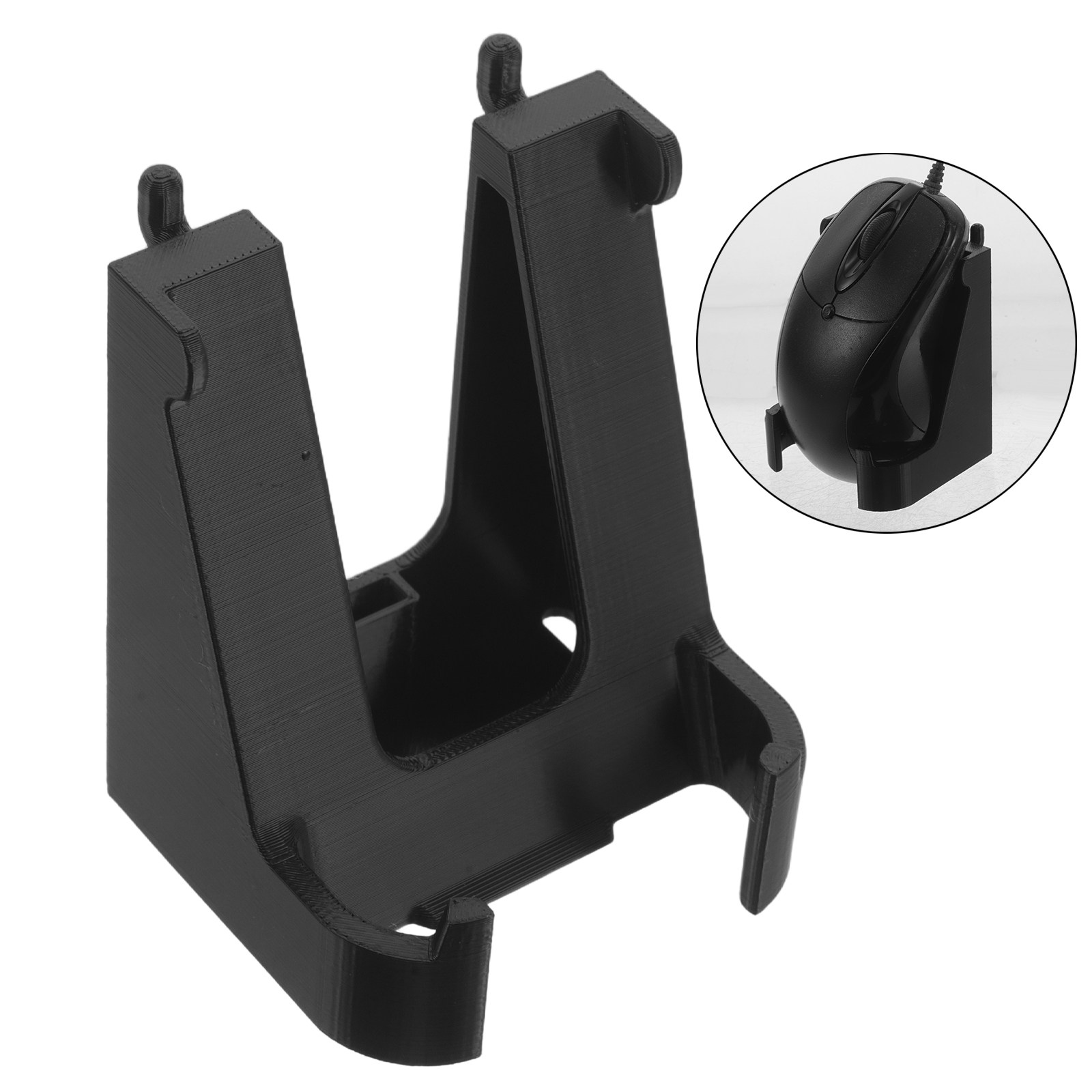30mmデスクペグボード用マウスホルダー、工具不要で取り付け - Gaming Accessories Wall のレビューと価格