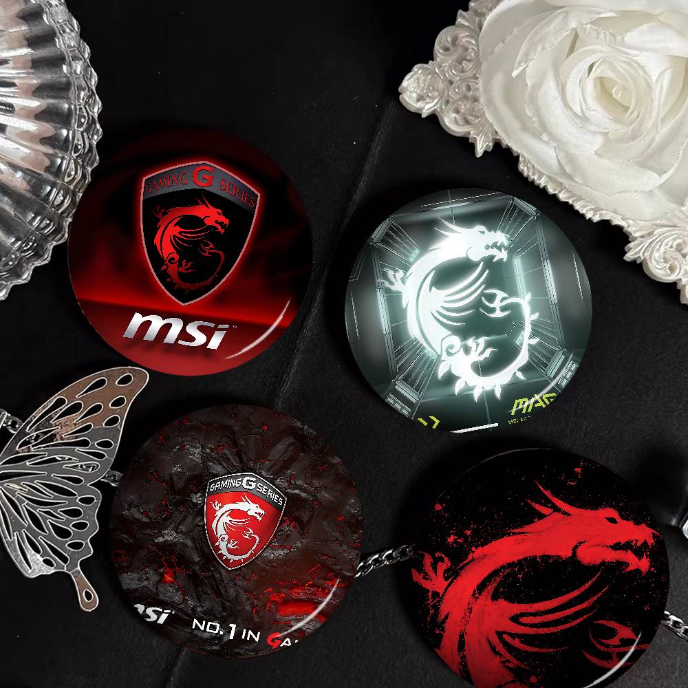 ゲーミングドラゴン-MSI 58mm 手作りブローチ漫画コス - Gaming Accessories Korea のレビューと価格