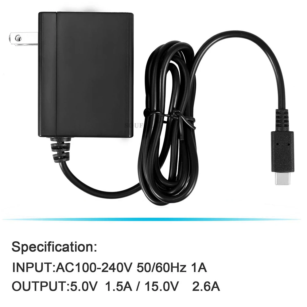 NS Switch & Switch 2用AC電源アダプター - Gaming Accessories Wall のレビューと価格