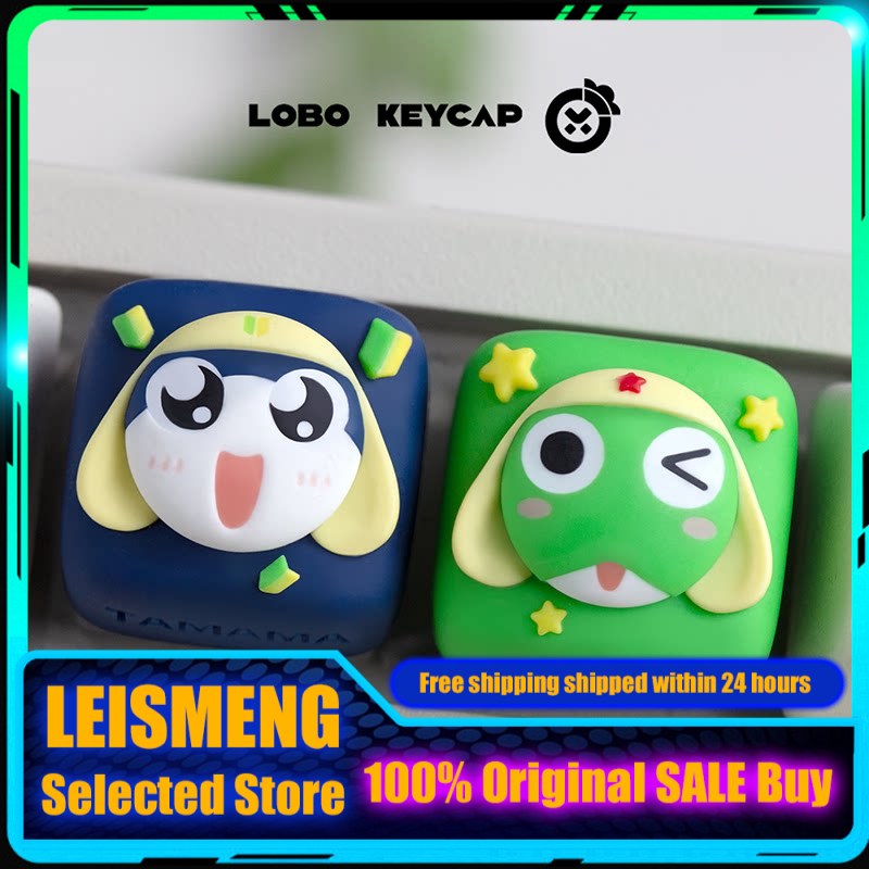 けろろテーマのアニメキーキャップメカニカルキーボード樹脂カス - Gaming Accessories Cute のレビューと価格