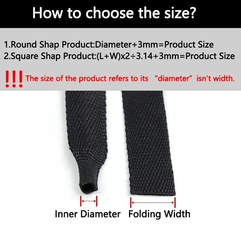 熱収縮編組ケーブルスリーブ、チューブ収縮絶縁、難燃性、ワイヤ - Cable Sleeve Braided のレビューと価格