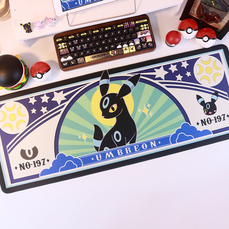 ポケモン アンブレオン エスペオン リーフェオン 特大ゲーミ - Gaming Office Accessories のレビューと価格