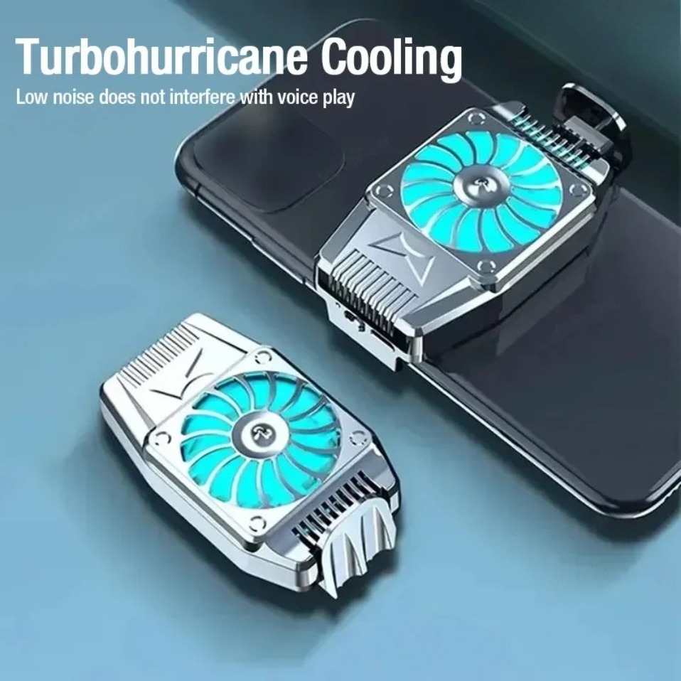 ポータブルバッククリップ冷却ミニ空冷式携帯電話ラジエーター  - Gaming Accessories Iphone のレビューと価格