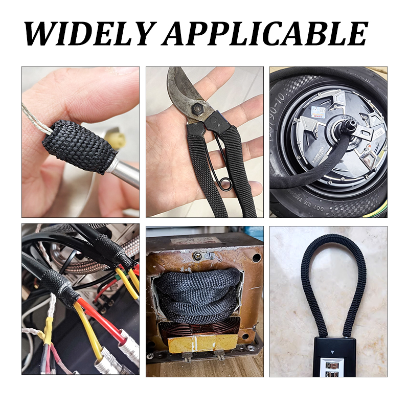 5M/10M 熱収縮編組ケーブルスリーブ 4 6 8 10  - Cable Sleeve Braided のレビューと価格