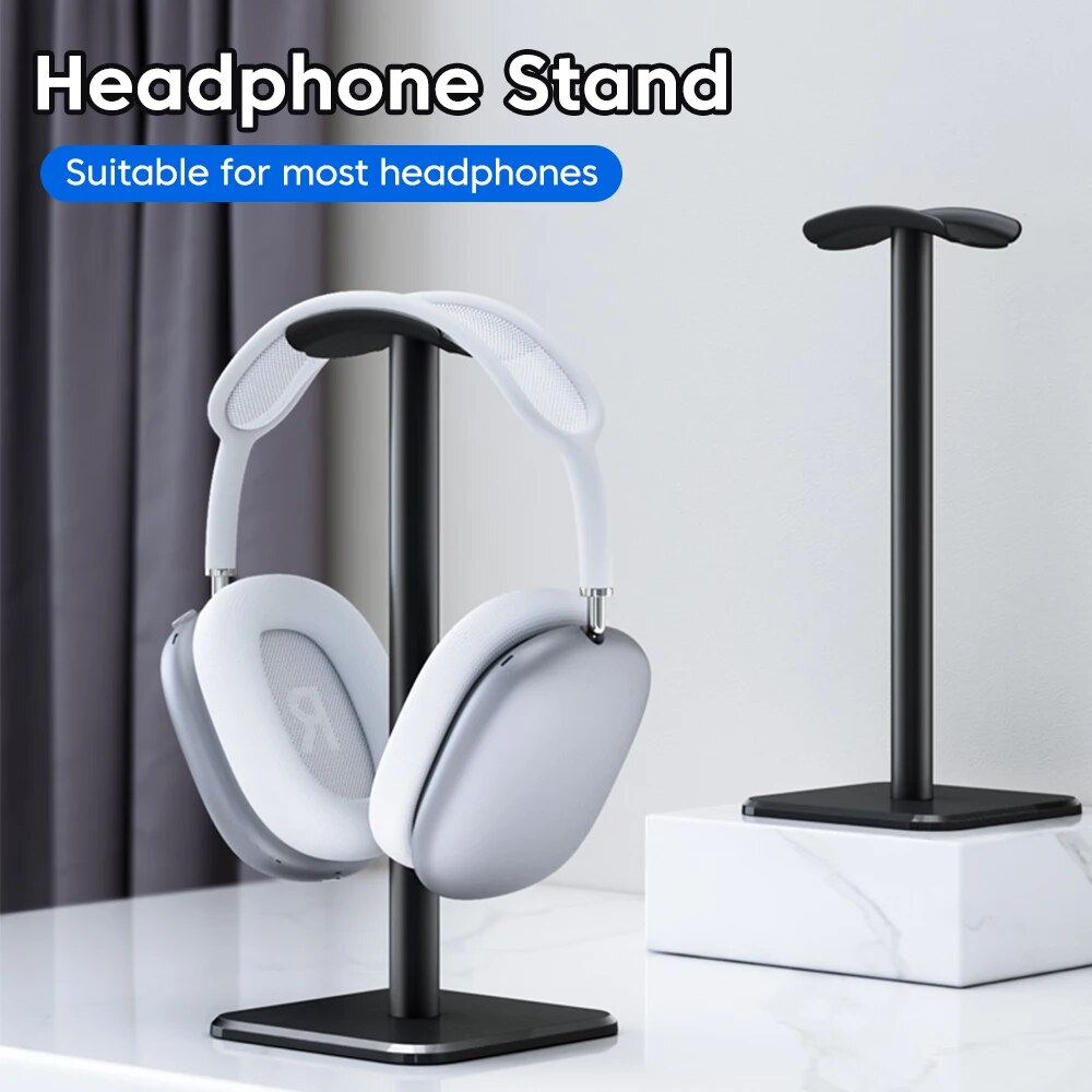 ユニバーサルヘッドフォンスタンドアルミ合金ヘッドセットホルダ - Gaming Accessories Stand のレビューと価格