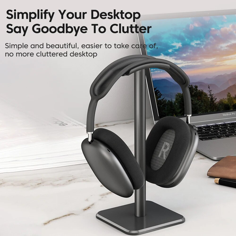 ユニバーサルヘッドフォンスタンドアルミ合金ヘッドセットホルダ - Gaming Accessories Stand のレビューと価格