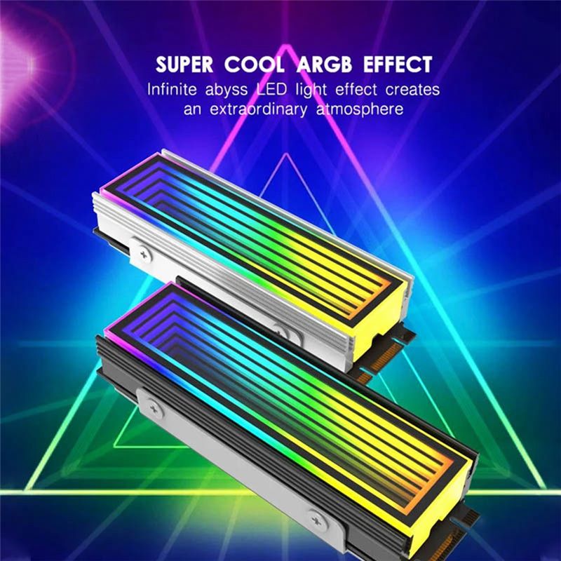 2280 SSD M2 ラジエーター PC RGB M.2  - M2 Heatsink Cooler のレビューと価格