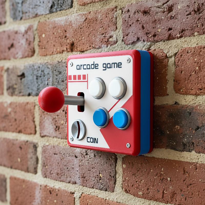 レトロアーケードゲームボタンスイッチプレート、クリエイティブ - Vintage Gaming Accessories のレビューと価格