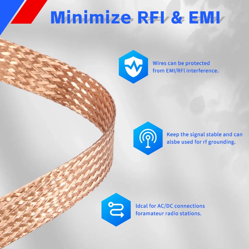 2-10m 拡張可能な銅編組スリーブ 4mm - 28mm  - Cable Sleeve Braided のレビューと価格