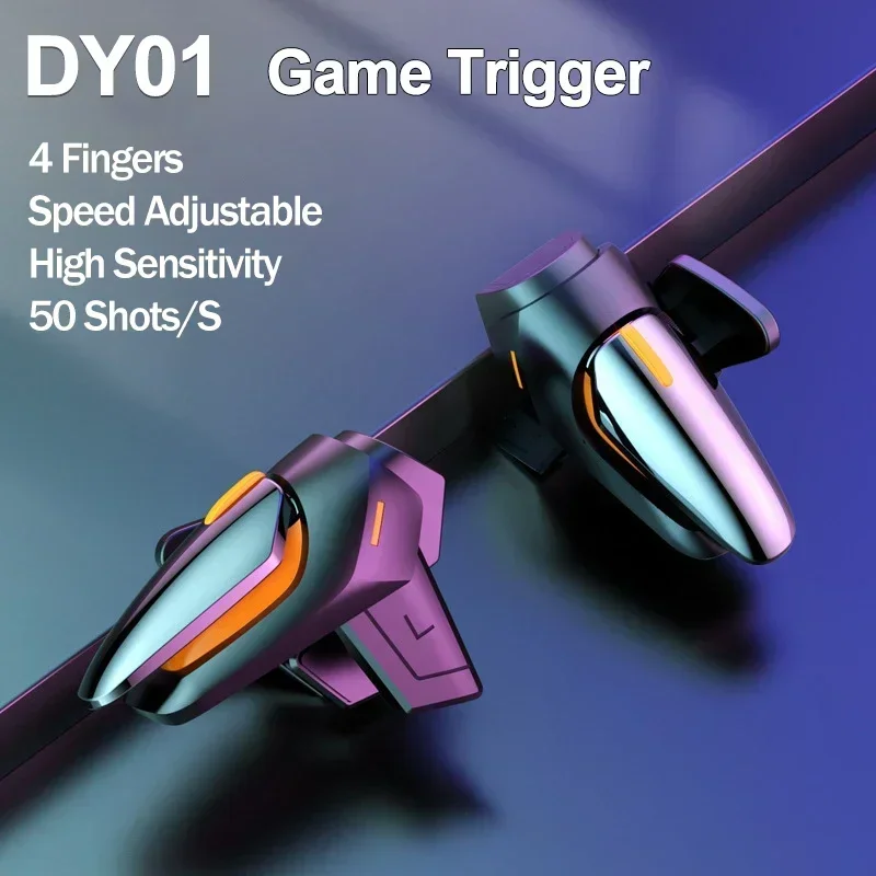 DY01 携帯電話 4 指ゲームパッドジョイスティックコント - Gaming Accessories Iphone のレビューと価格