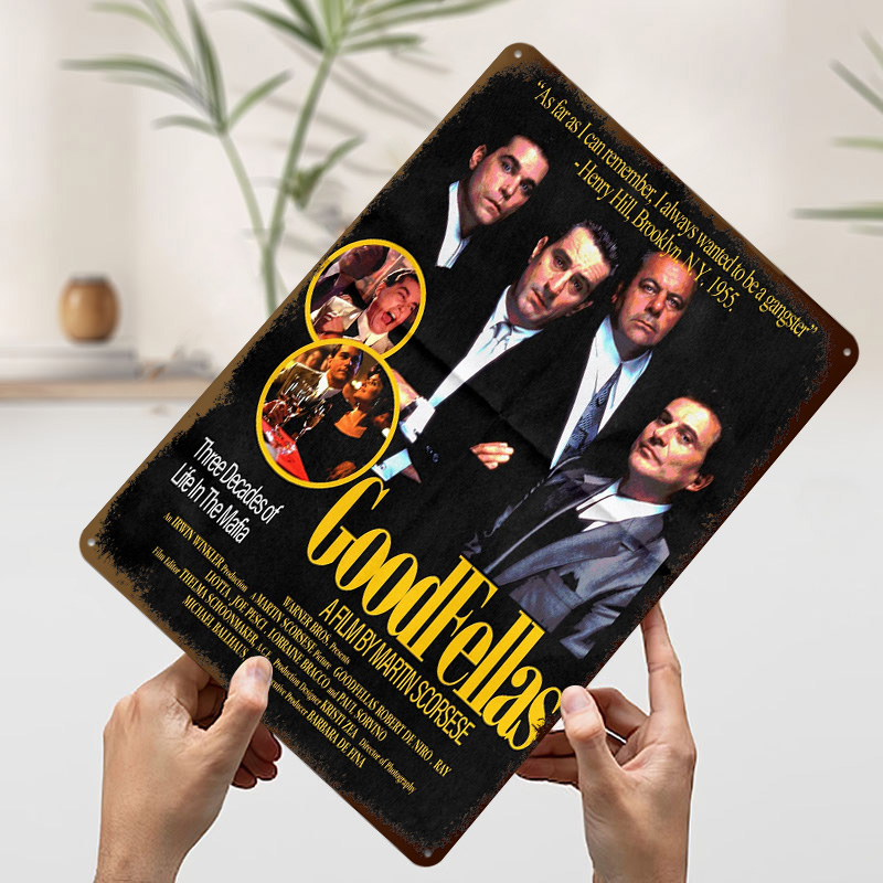 GoodFellas 映画パーソナライズされた 3D テクス - Gaming Accessories Wall のレビューと価格