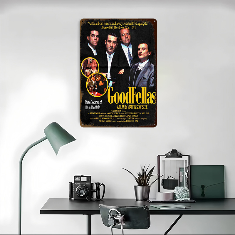 GoodFellas 映画パーソナライズされた 3D テクス - Gaming Accessories Wall のレビューと価格