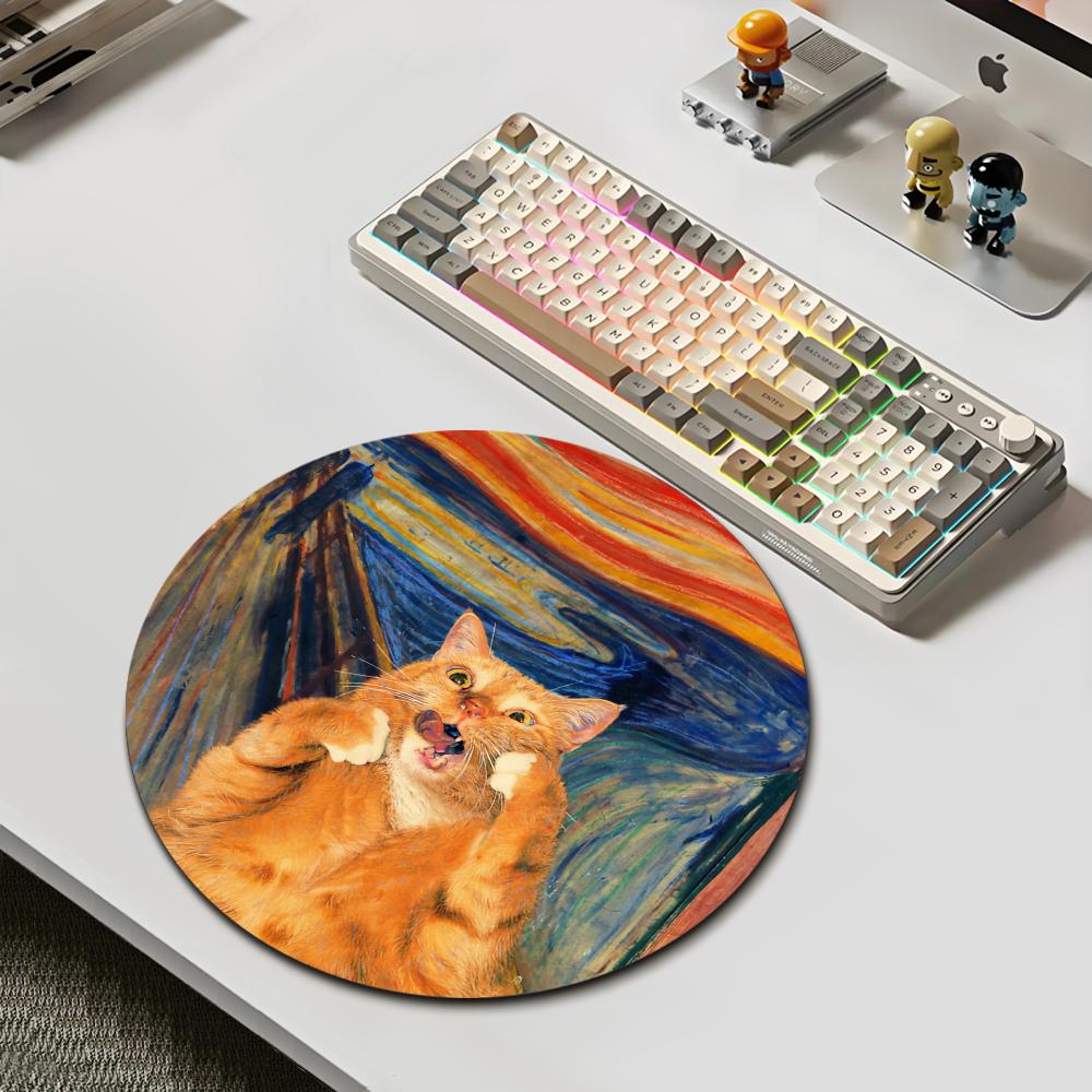 かわいい猫マウスパッドヴィンテージ星月夜ゲームアクセサリーマ - Vintage Gaming Accessories のレビューと価格