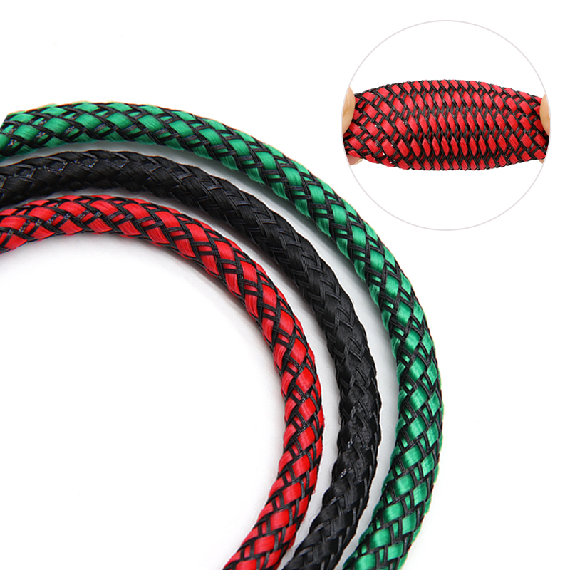 10 メートル/ロール新しい PET 糸 + PP 綿編組絶 - Cable Sleeve Braided のレビューと価格