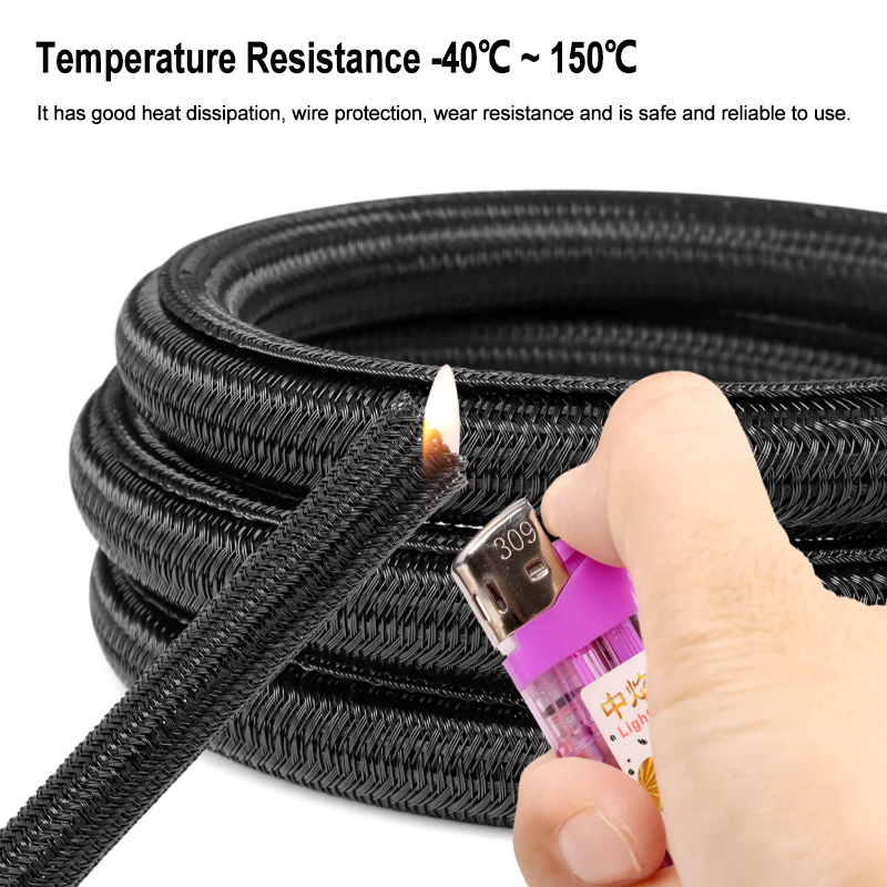 1/3/5m クローズドケーブルスリーブ 3mm - 50m - Cable Sleeve Braided のレビューと価格