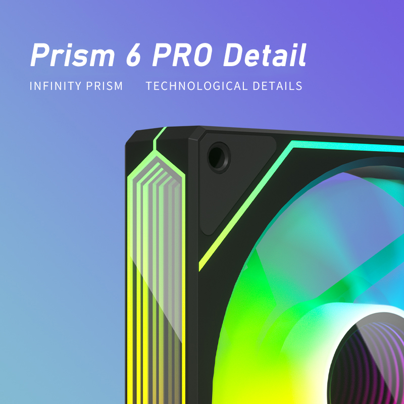 ZEZZIO PRISM 6 PRO 120mm ARGB  - Fan Hub Rgb Controller のレビューと価格